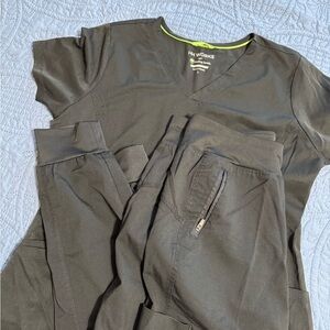 HH Works Gray Scrub Set